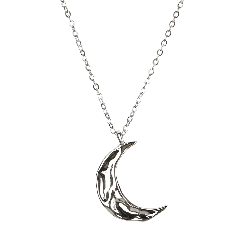 Collier Lune Argent